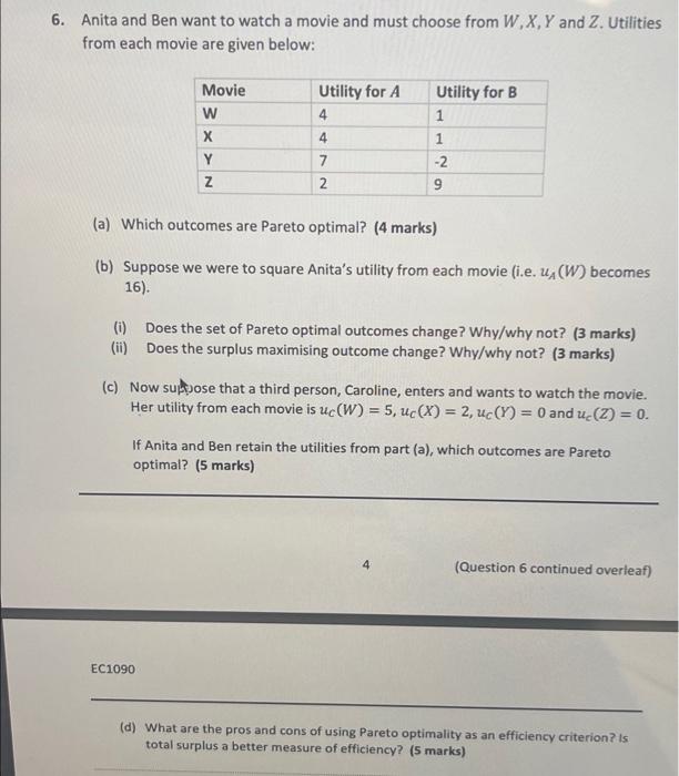 1 A Consumer Faces A Utility Function Given By U X Y Xy2 Where Income Is Denoted M And The Prices Of X And Y Are G 6