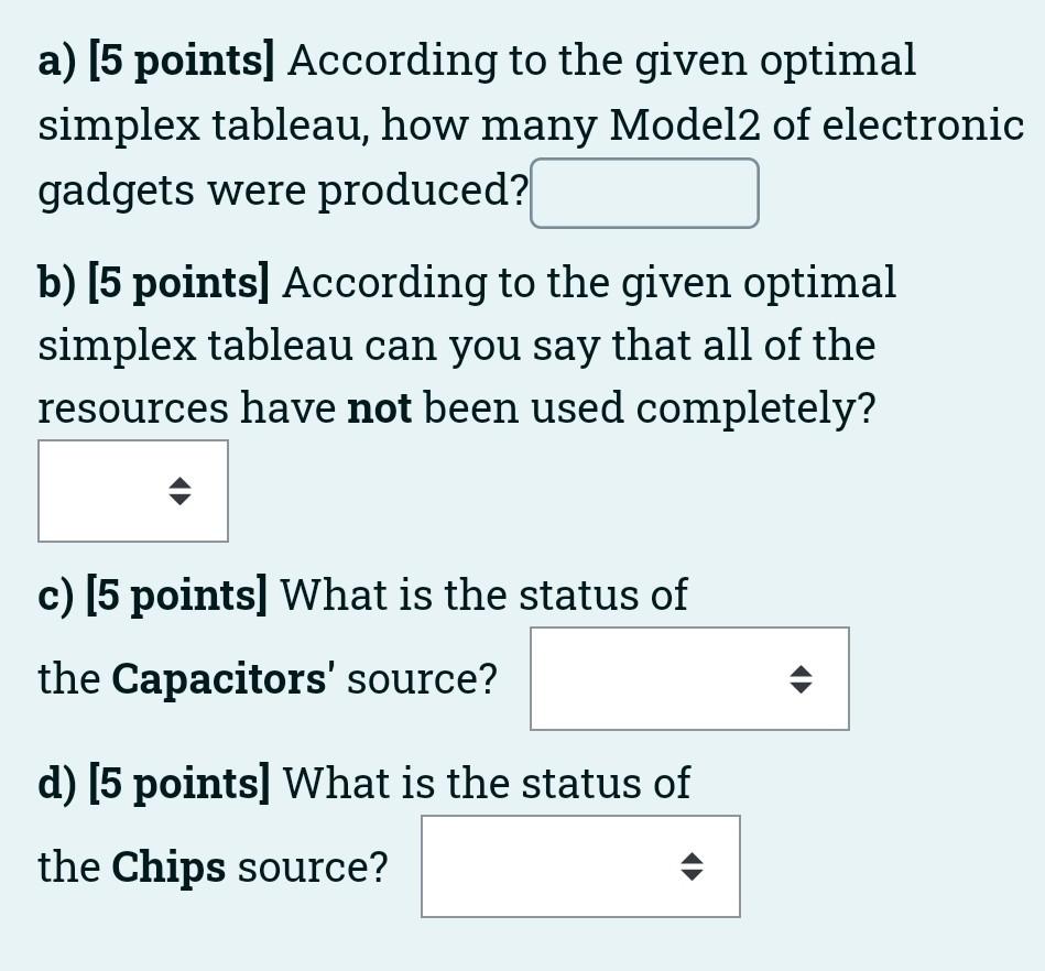 Please Answer Quickly Only 30 Minutes Left I Will Upvote L Thank You Options For B Options For C Options For D 2