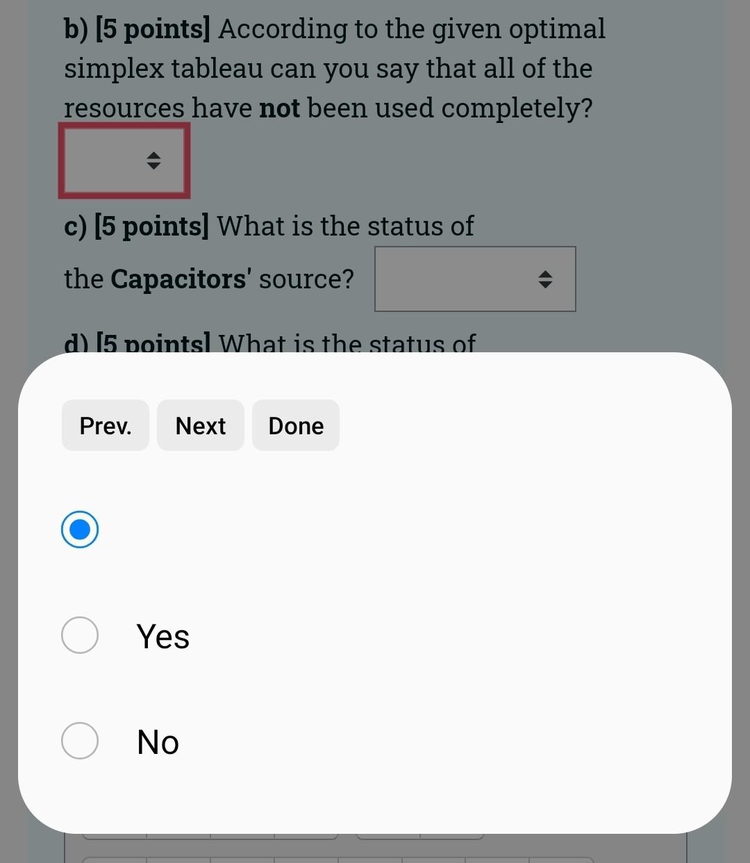 Please Answer Quickly Only 30 Minutes Left I Will Upvote L Thank You Options For B Options For C Options For D 3