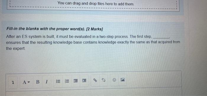 Time Left 1 03 55 16 Fill In The Blanks With The Proper Word S 2 Marks Knowledge Is Defined As Know How An Exampl 4