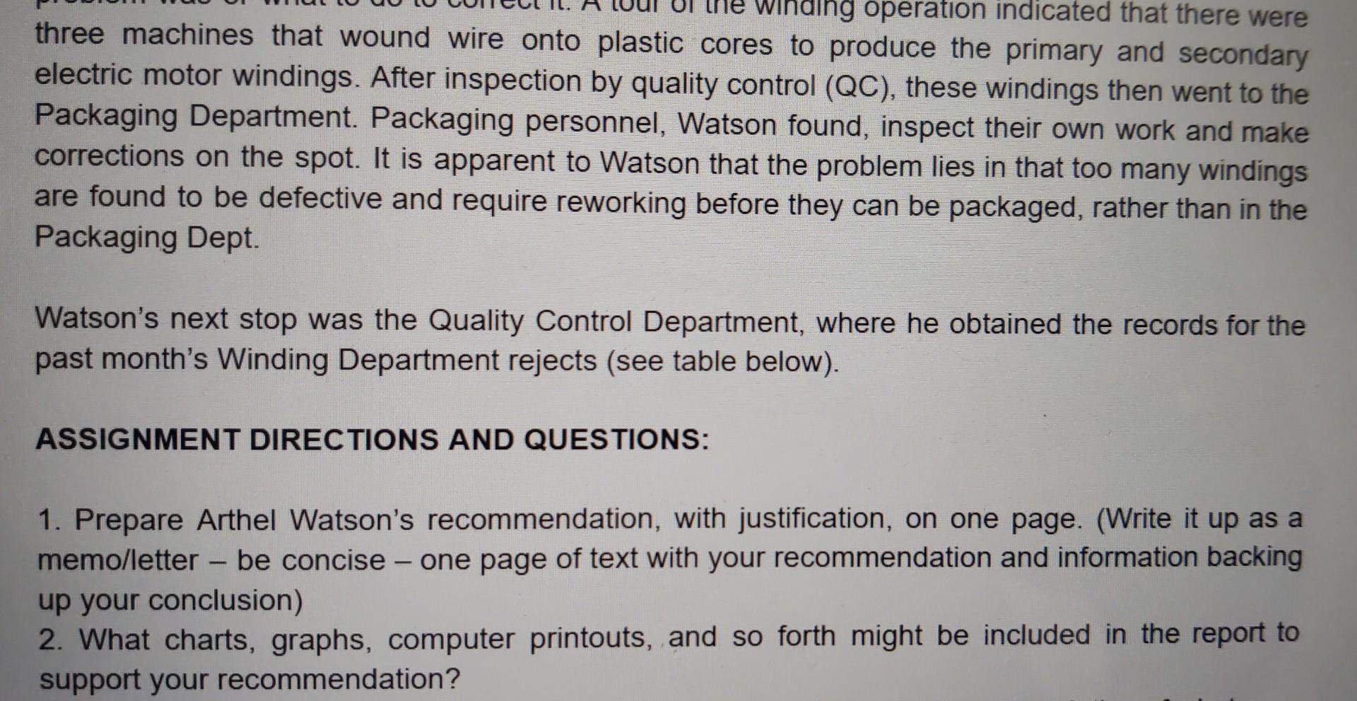 Managing Quality Nakamika Electric Case Study Nakamika Electrical Components Inc Is A Small Size San Andreas Based Ma 2