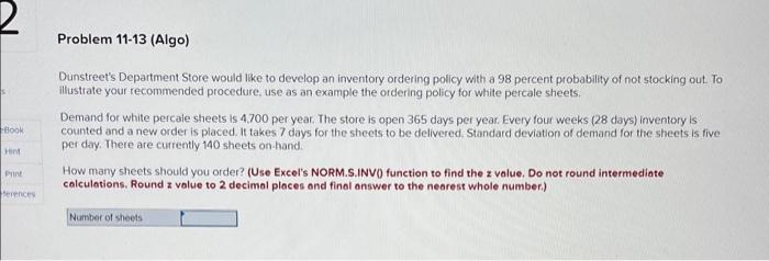 Problem 11 4 Algo Oped The Local Supermarket Buys Lettuce Each Day To Ensure Really Fresh Produce Each Morning Any L 2