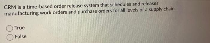 Edi Technology Is No Longer Used For Business To Business Communications True False In A Supply Chain Many Decisions 3