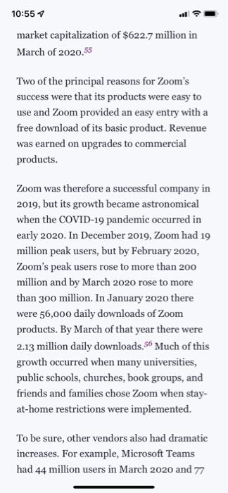 10 557 Case Study 11 Zoom Webex Offered One Of The Earliest Business Oriented Video Conferencing Applications While We 2