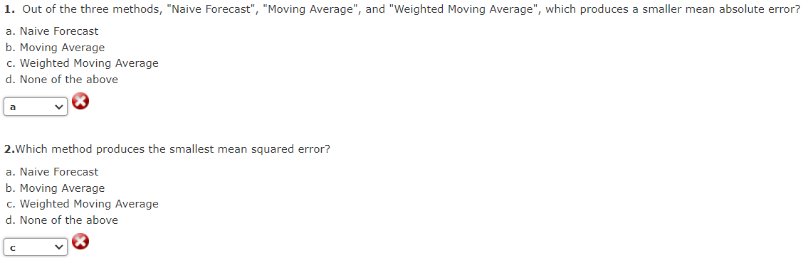Conceptual Overview Explore How Using Different Weights For Averaging Prior Observations In A Time Series Affects The F 2