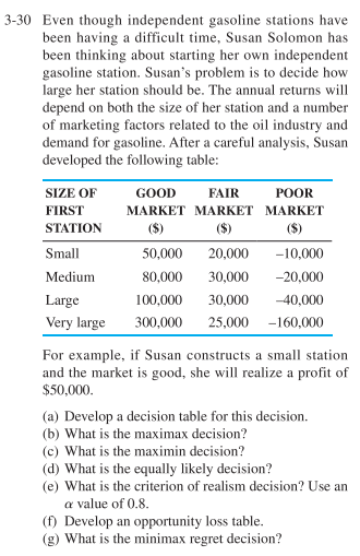 Quantitative Analysis 1
