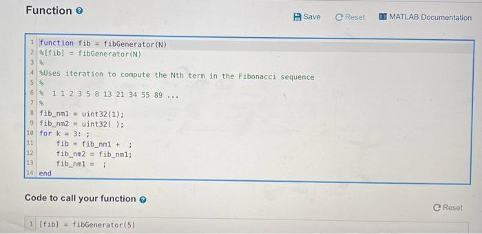 Iterative Fibonacci Scalar Output Integer Datatype My Solutions The Fibonacci Sequence Defined By F 1 1 2 3 5 8 13 2