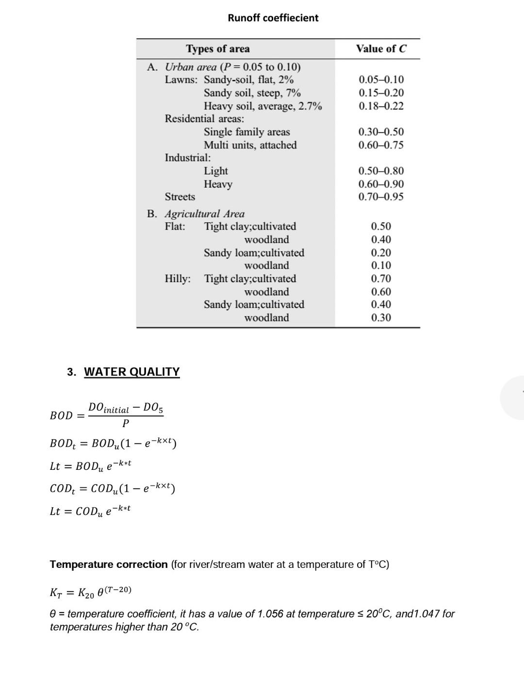 2 A City Discharges 126000 M3 D Of Primary Effluent Into A Stream Take The Minimum Flow Rate Of The Stream To Be 136 M 9