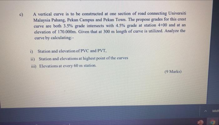Question 2 125 Marks A Determine Four 4 Types Of Flexible Pavement Surface Defects And Explain How Pavement Material 2