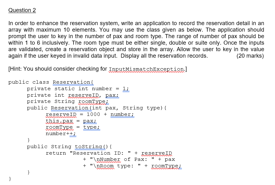 Java Programming 1