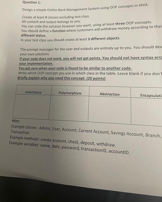 Tutio You Should Define A Function Where Customers Will Withdraw Money According To Thel Different Status In Your Test 2