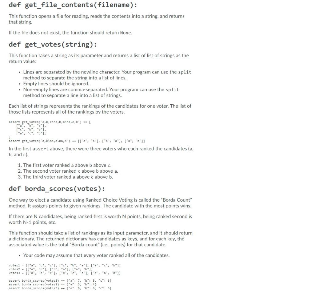 Could Someone Help Me With This Program I Am Struggling With This Assignment It Requires Python Programing Language Als 1