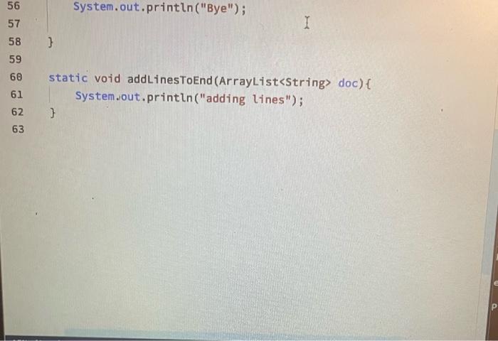 A Word Processor Can Represent And Process A User S Document As A List Of Strings Develop A Menu Based Word Processor W 5