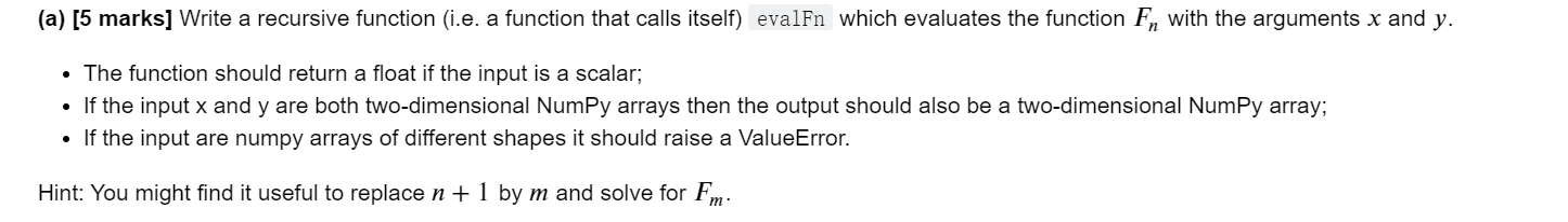 Test That Evalfn Returns A Float If A Scalar Is Input From Nose Tools Import Assert Equal Assert Equal Type Evalfn 2