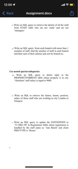 12 00 1 Back Assignment Docx Branch Registration Stall Client Property For Rent Figure 1 List Of Tables Note Primar 3