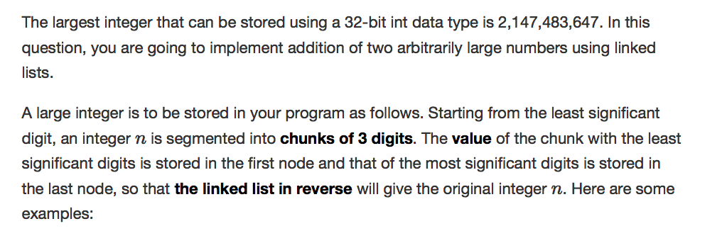The Largest Integer That Can Be Stored Using A 32 Bit Int Data Type Is 2 147 483 647 In This Question You Are Going To 1