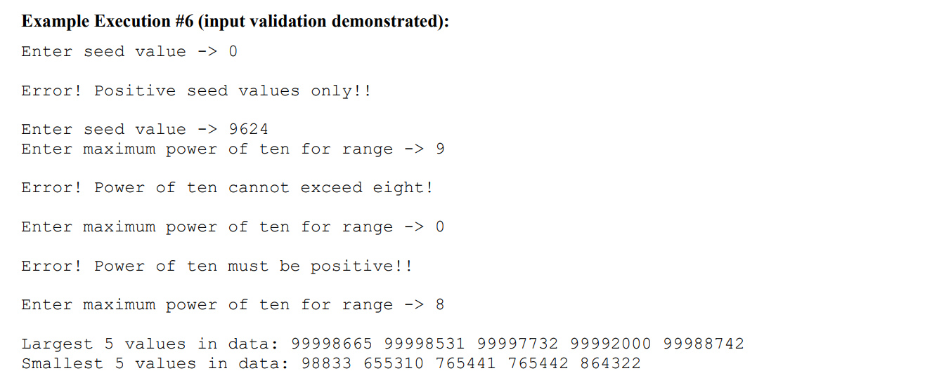 C Language Please Separate The Code Into Different User Defined Function Like Scan Seed Please Use A Function To Scan 2