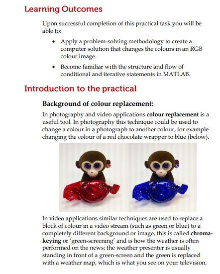 Learning Outcomes Upon Successful Completion Of This Practical Task You Will Be Able To Apply A Problem Solving Metho 1