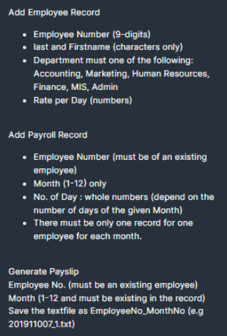 Write A Program That Will Perform The Following A Display Employee List Retrieve Records From Emplist Txt Store It I 3