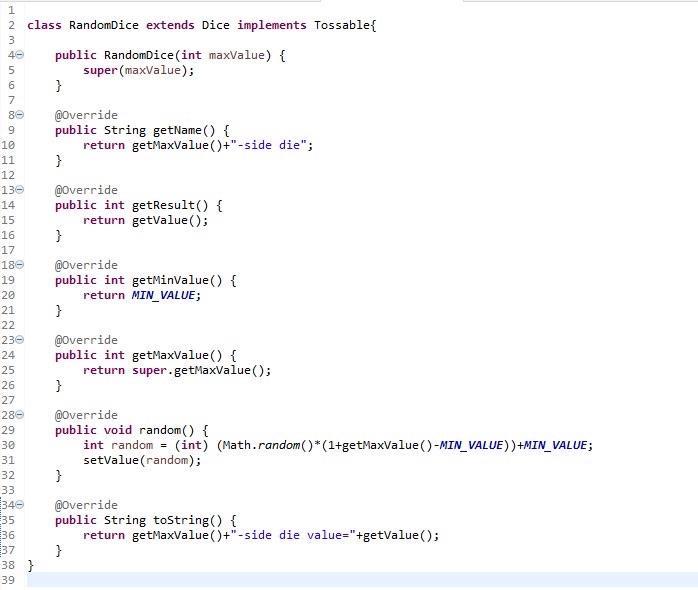 Given The Diagram Of Hilowgame Fix Dice Java Dice Java Import Java Util Random Public Class Dice Attributes Pri 2