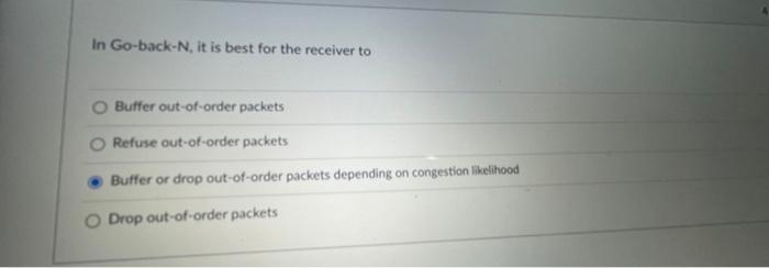 What Is The Minimum Number Of Acks Will A Tcp Sender Need To Mark Its Sender Sequence Number Once That We Packets Have B 2