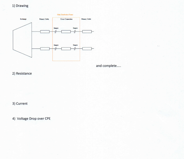 Your Assignment Is To Give Realistic Equipment Side And Line Side Numbering For Main Distribution Frame Street Cabinet 3