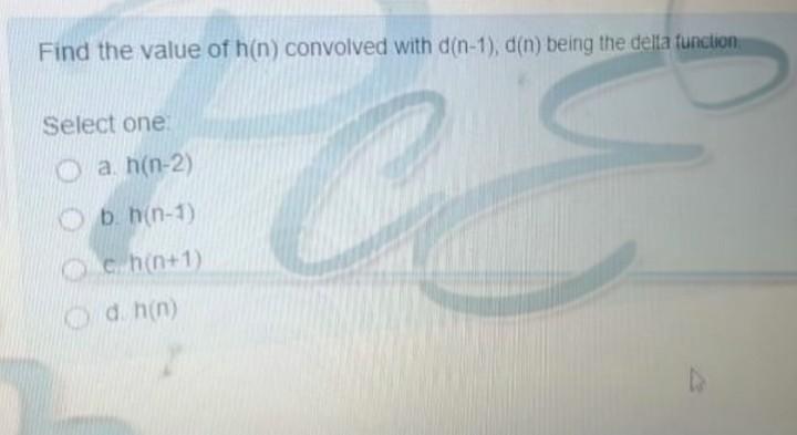 The Impulse Response H N Of A Linear Time Invariant System Is Given By H N U N 3 U N 2 2u N 7 Where U N Is The 4
