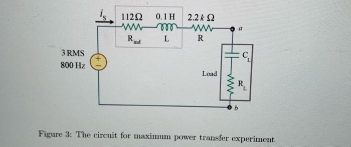 Bench Task 01 Construct The Circuit Shown In Fig 3 Set The Function Generator To Generate T 3 2 Cos 1600x T Cons 2