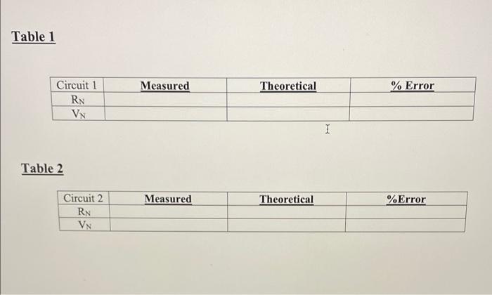 Lab 9 Norton S Equivalent Circuit Lab Summary The Purpose Of This Experiment Is To Determine The Norton Equivalent Circ 4