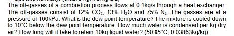 Thermodynamics Ii Please Show Steps Correct Answers Are Provided In Brackets 1