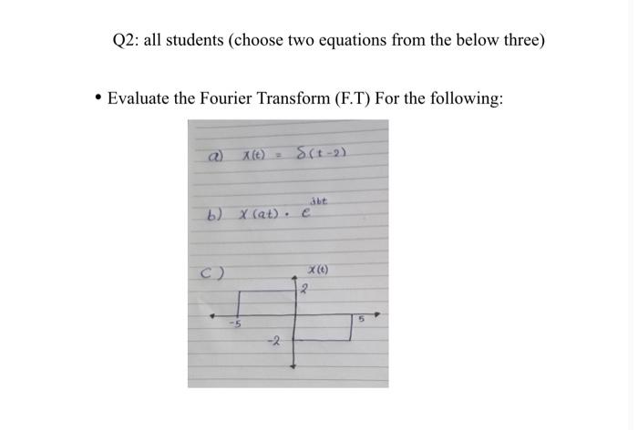 In The Fourier Series Expansion Of The Below Periodic Signal Solve Below Xp T 2 0 2 3 T Msec A What Is The Averag 2