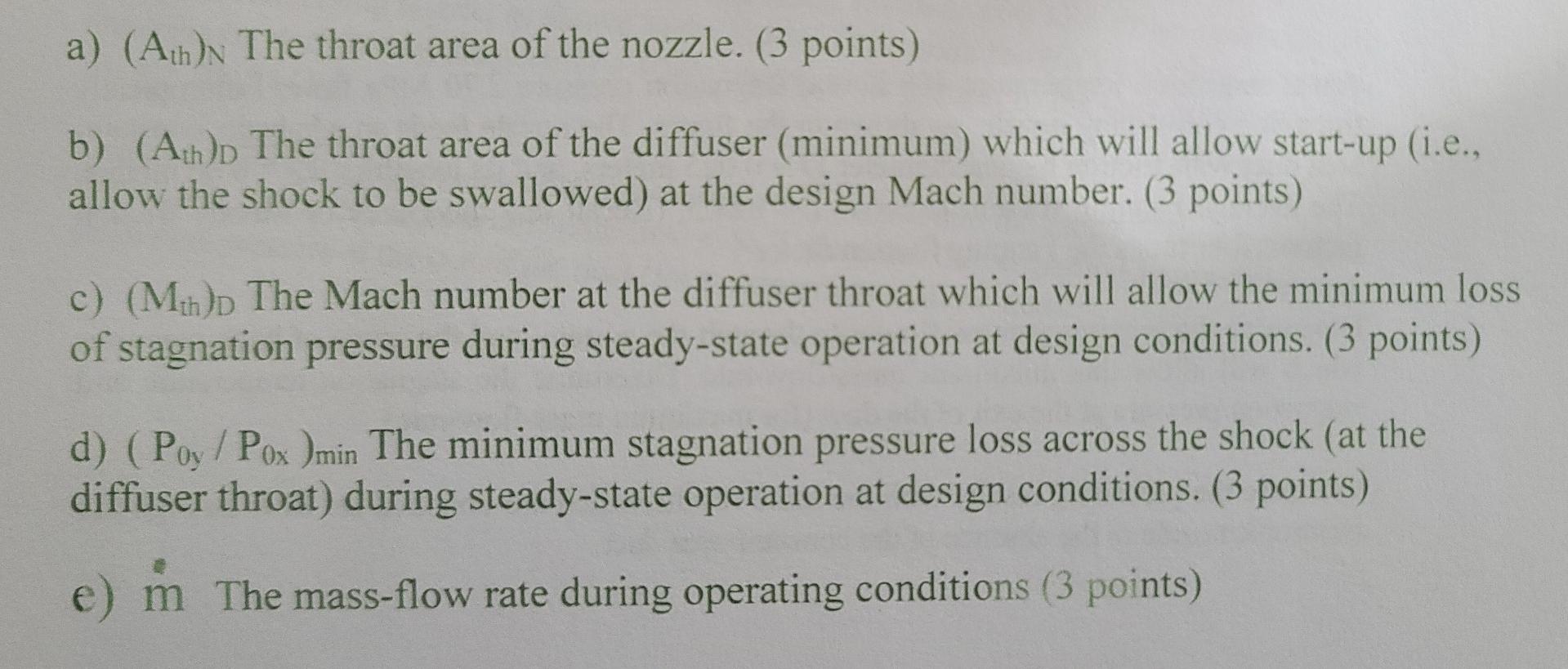 Consider The Continuous Flow Fixed Geometry Supersonic Wind Tunnel Of The Figure Where Flow Is Clockwise Around The S 3