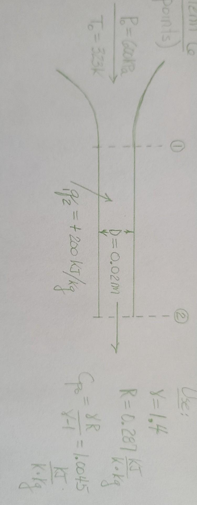 2 Points Use 8 1 4 P Gore R R 0 287 Kj D 0 02m To 32k H Kokg 1 0045 96 20 Ks Ki God Korg A Air At Stagn 1