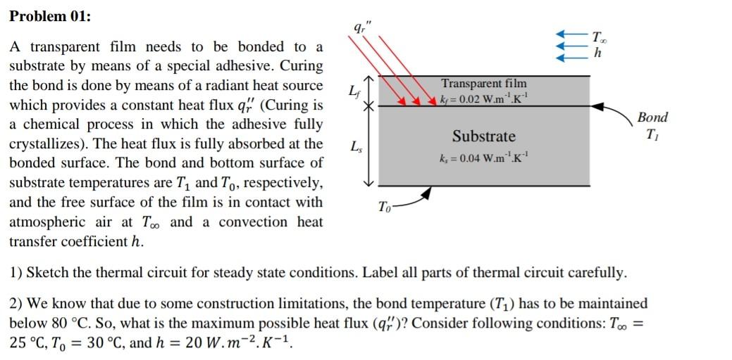 Fundamentals Of Heat Mass Transfer Please Answer Completely 1