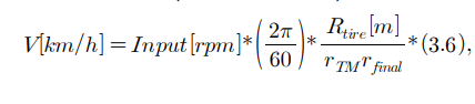Calculate And Plot The Engine Speed For The Vehicle Speed Using The Transmission Gear Ratio Obtained In Problem 5 Lamb 1