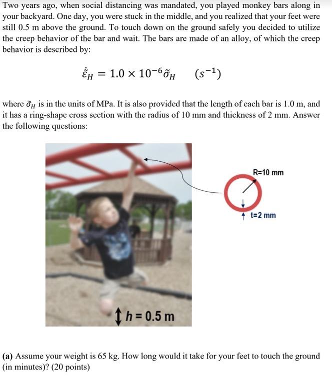 Two Years Ago When Social Distancing Was Mandated You Played Monkey Bars Along In Your Backyard One Day You Were Stu 1