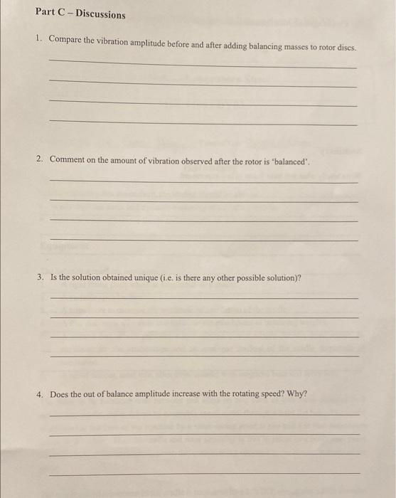 Balancing Objectives After Completing This Experiment The Student Should Be Able To Understand The Static And Dynami 5
