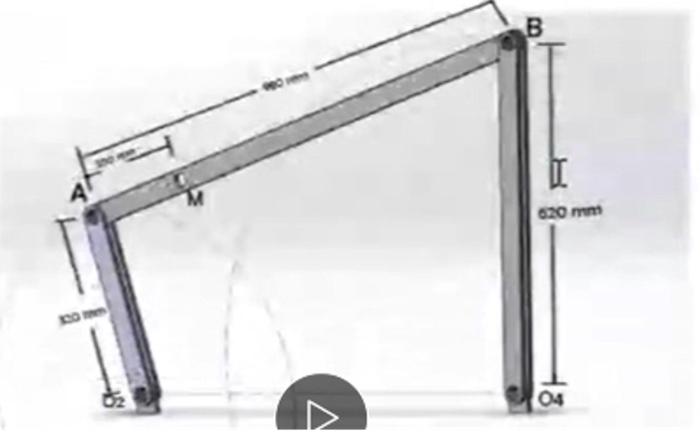 Here Are The Dimensions A To O2 200mm A To B 600mm B To O4 480mm A To M 400mm 1