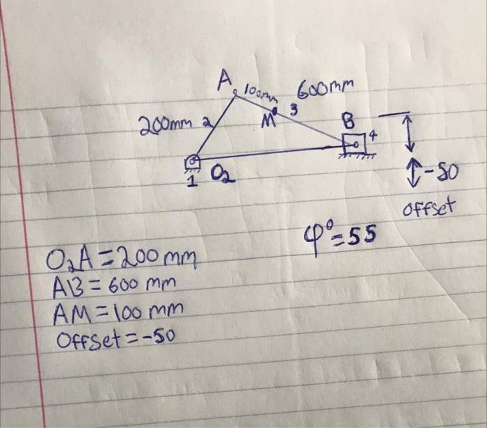 Here Are The Dimensions A To O2 200mm A To B 600mm B To O4 480mm A To M 400mm 4