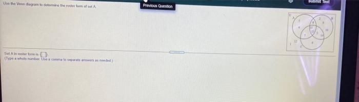 Use The Vendiagrams To Determine The Remot Suome Jest Previous Question Set Antomis Types While Number The Most Wedd 1