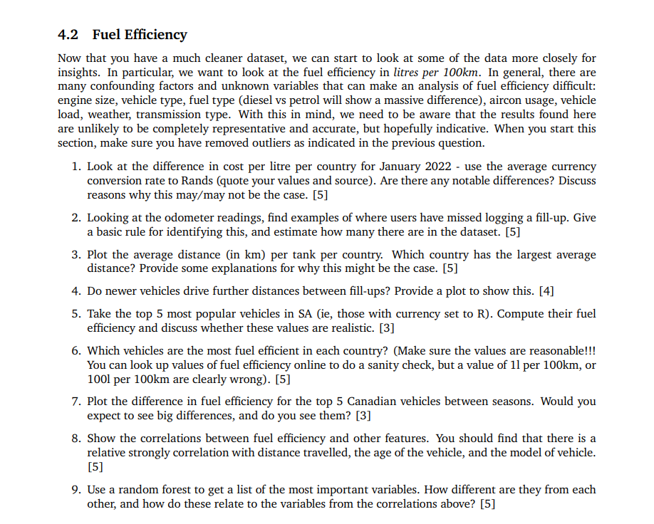 4 2 Fuel Efficiency Now That You Have A Much Cleaner Dataset We Can Start To Look At Some Of The Data More Closely For 1