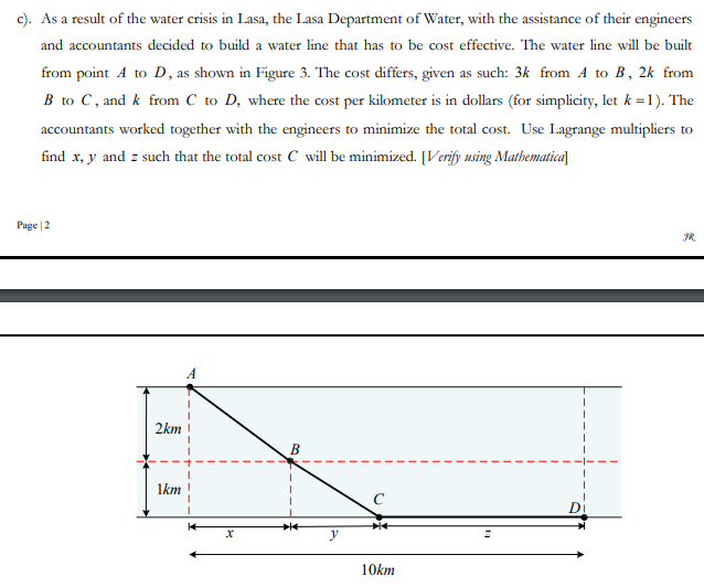 C As A Result Of The Water Crisis In Lasa The Lasa Department Of Water With The Assistance Of Their Engineers And Ac 1