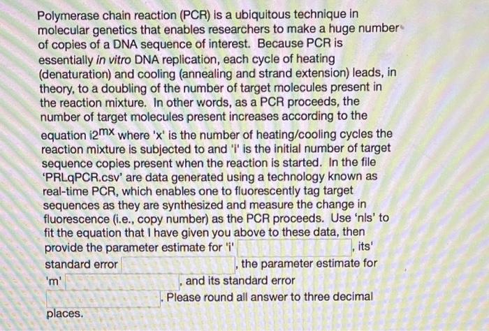 Polymerase Chain Reaction Pcr Is A Ubiquitous Technique In Molecular Genetics That Enables Researchers To Make A Huge 1
