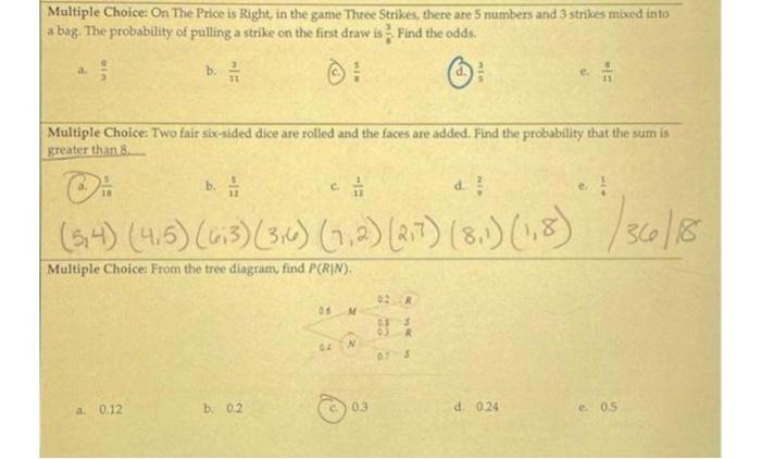 Multiple Choice On The Price Is Right In The Game Three Strikes There Are 5 Numbers And 3 Strikes Mixed Into A Bag T 1