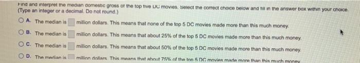 The Top Seven Movies Based On Dc Comic Book Characters For The Us Box Office As El Fall 2017 Are Shown In The Accompanyi 3
