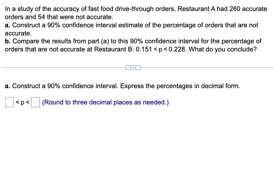 I Need Help With A And B Thank You 1
