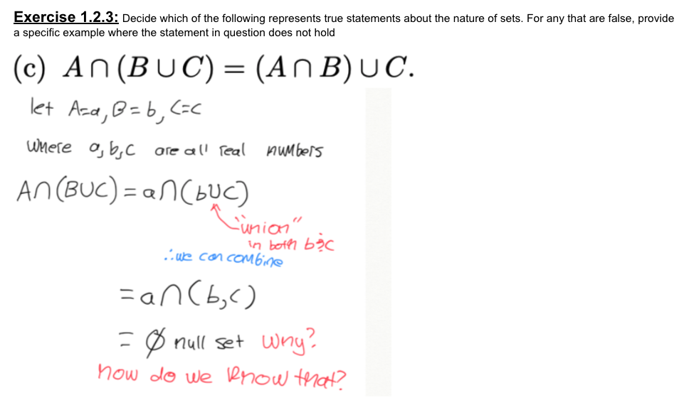 Will You Solve In More Detail And Explain How We Know It Is A Null Set 1