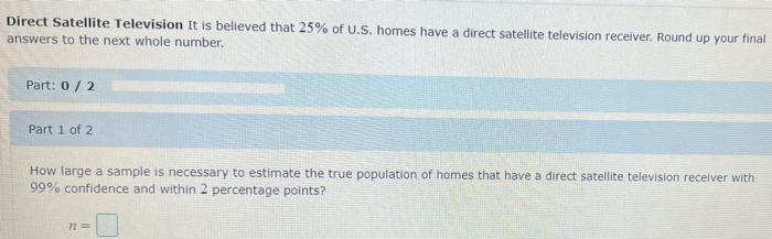 Direct Satellite Television It Is Believed That 25 Of U S Homes Have A Direct Satellite Television Receiver Round Up 1