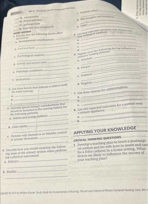 Chapter Twene 189 List Four Specific Activities Necessary To Meet Daily Needs That May Be Addressed As Self Care Deficit 3