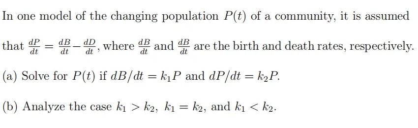 A Model That Describes The Population Of A Fishery In Which Harvesting Takes Place At A Constant Rate Given By Die Kp 2